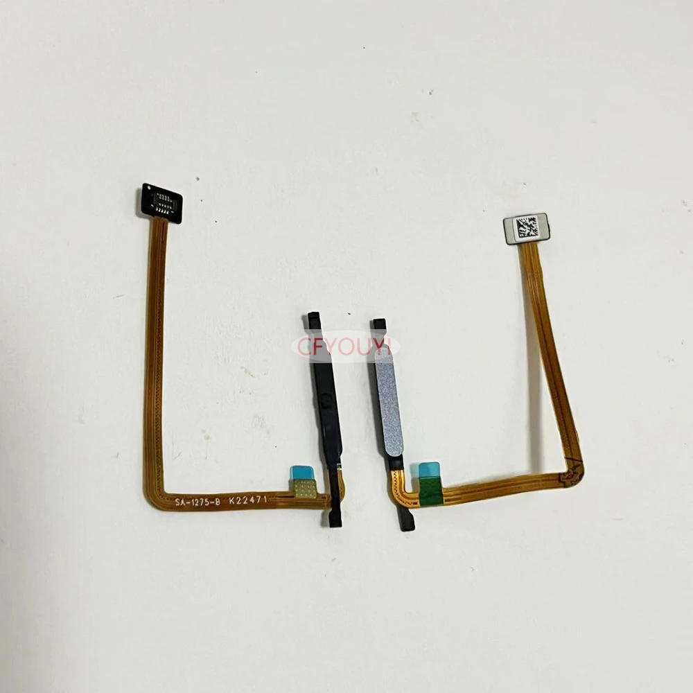 New Fingerprint Sensor Flex Cable For TCL Revvl 6 Home Key Button Fingerprint Sensor Connect flex cable Replacement Part