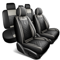 Cushion PU Leather Universal Car Seat Covers For Hyundai Tucson Ioniq 5 HB20 IX35 Sonata Creta Accent Auto Interior Accessories