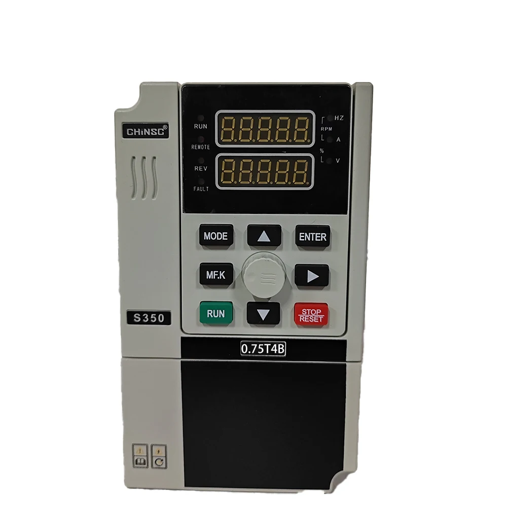 S350-G0.75T4B-E Industrial frequency converter Three-phase single-phase 0.4KW-550KW Vector frequency converter