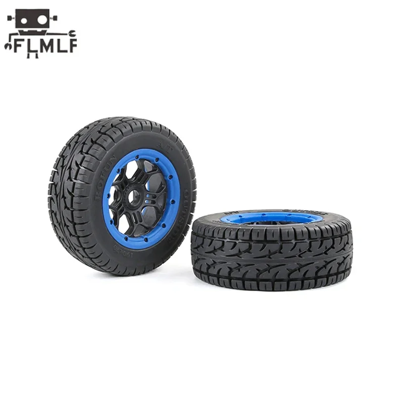 All-Terrain ล้อยางชุดประกอบชุด Fit 1/5 Losi 5ive-T Rofun Rovan LT KingMotor X2 SLT V5 BAJA 5SC FID DTT QL 5T รถบรรทุกอะไหล่