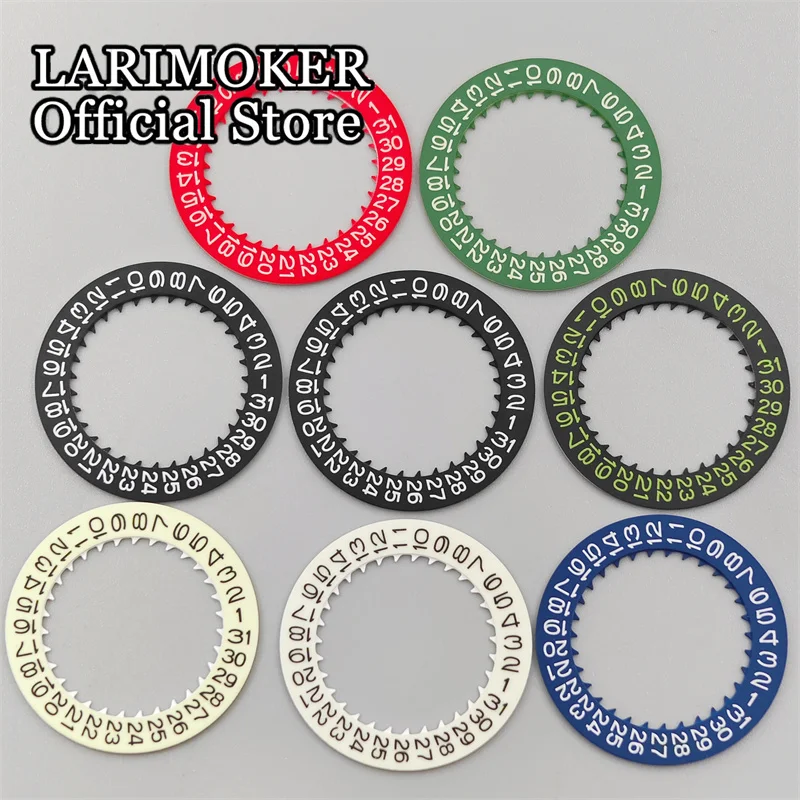 

LARIMOKER Luminous Watch Calendar Disc Date Wheel For NH34 NH35 MovementS Modified Repair ToolS 3.0/3.8 Crown