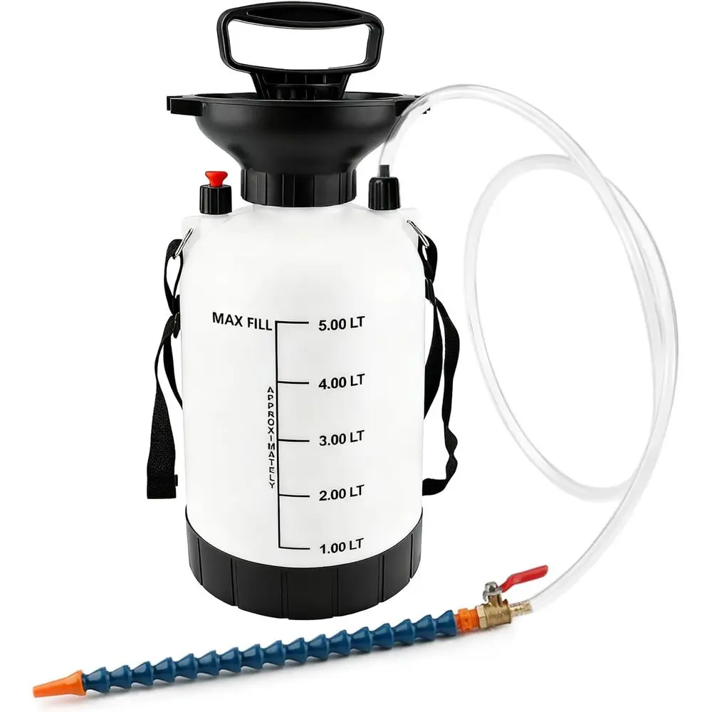 

5L Transmission Fluid Pump, Car Transmission Fluid Hand Pump, Transmission Oil Pump, Automotive Turbine Engines, Tape & Gloves