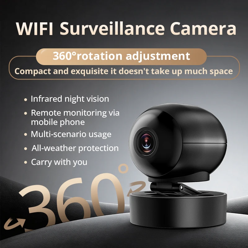 X6 1080P High-definition Camera Home Security Wifi Remote Real-time Viewing Infrared Night Vision Camera for Home Use 2026 NEW