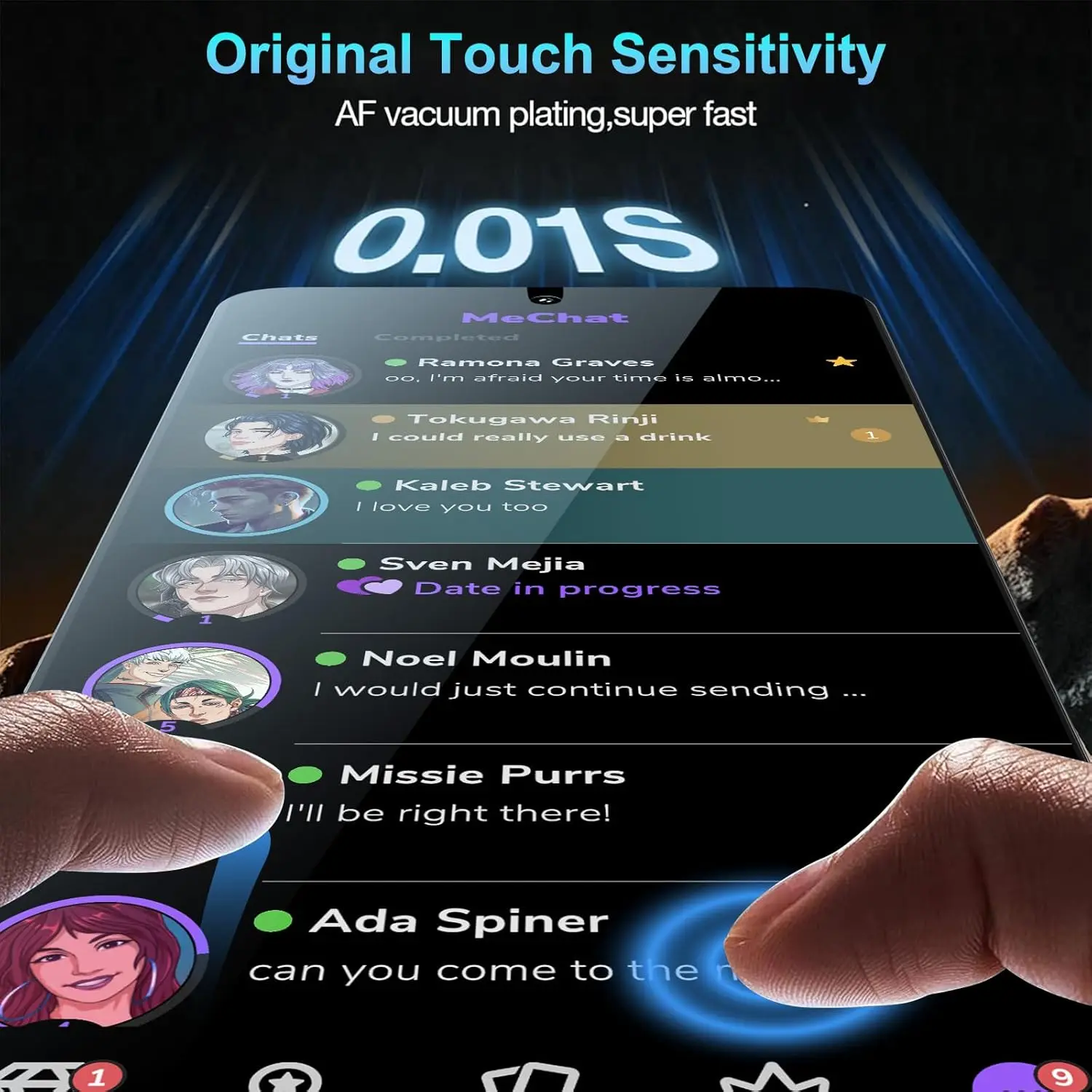 قطعتان من الزجاج المقسى المضاد للتجسس لهاتف Xiaomi Redmi 13C واقي شاشة الخصوصية