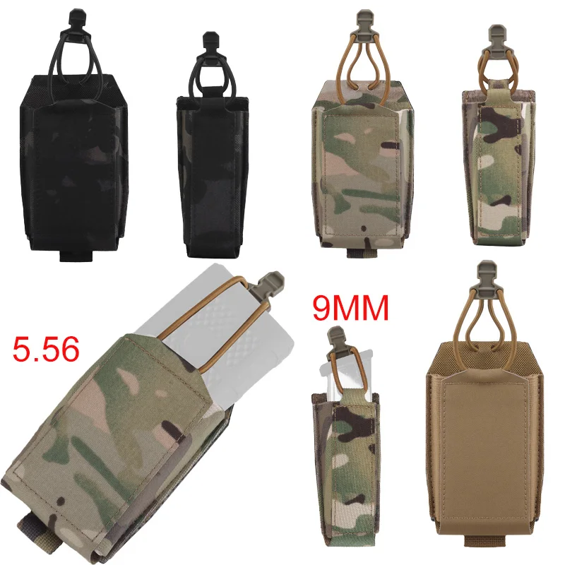 Tactical 5.56/9mm Lightweight Tactical Belt Multi-angle Mag Pouch Molle System Shooting Accessories Waist Bag Hunting
