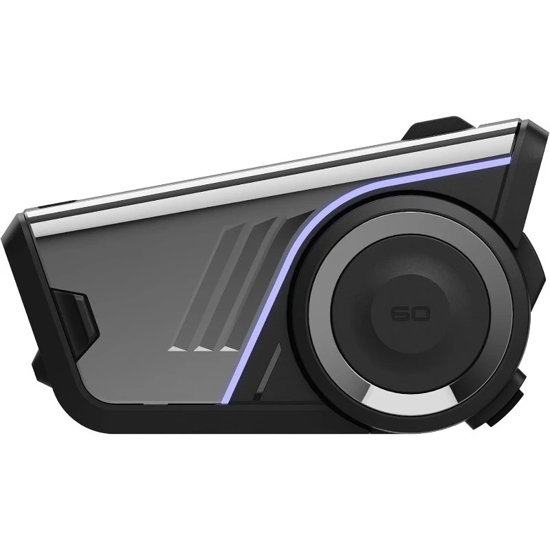 60S Motorcycle Headset, Wave Mesh Bluetooth Intercom, Second Gen Harman Kardon, Premium Sound Communication