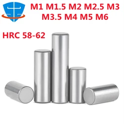 Exacpilles cylindriques solides en acier à roulement HRC62, Dallas, M1.5, M2, M2.5, M3, M3.5 figuré, M5, M6, GB119, haute dureté, partenaires Locat, broche parallèle