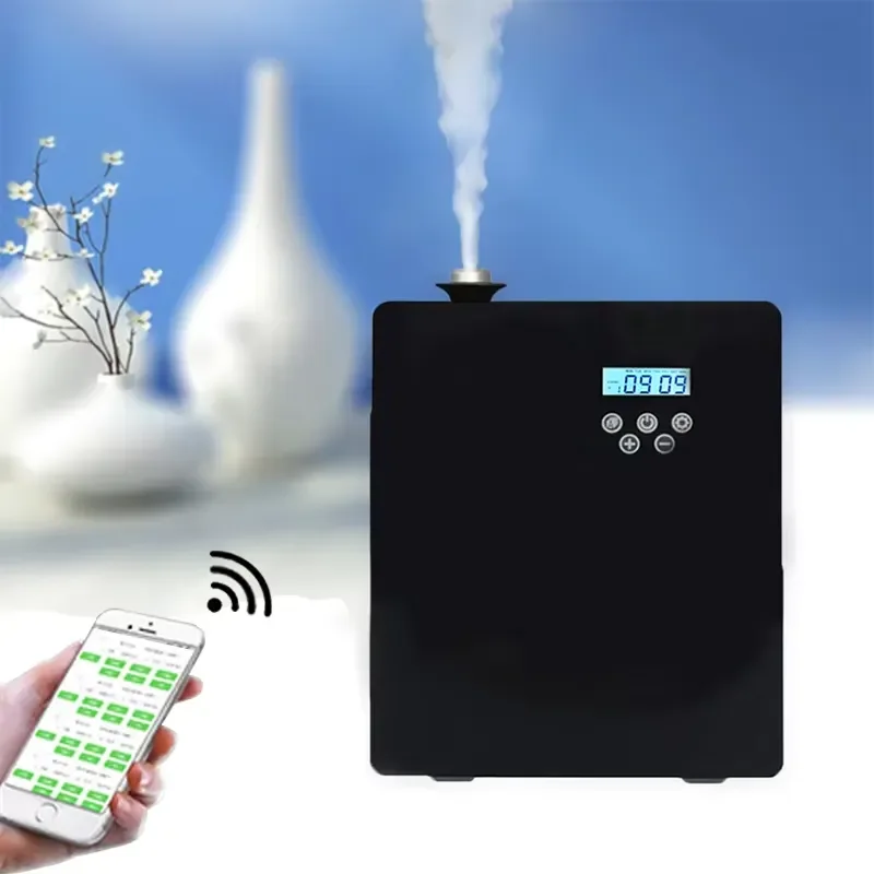 Smart Cool-Mist Scent Diffuser Machine APP/WIFI Controlled 600 Cubic Meters Coverage Commercial Household Use S600 Model for