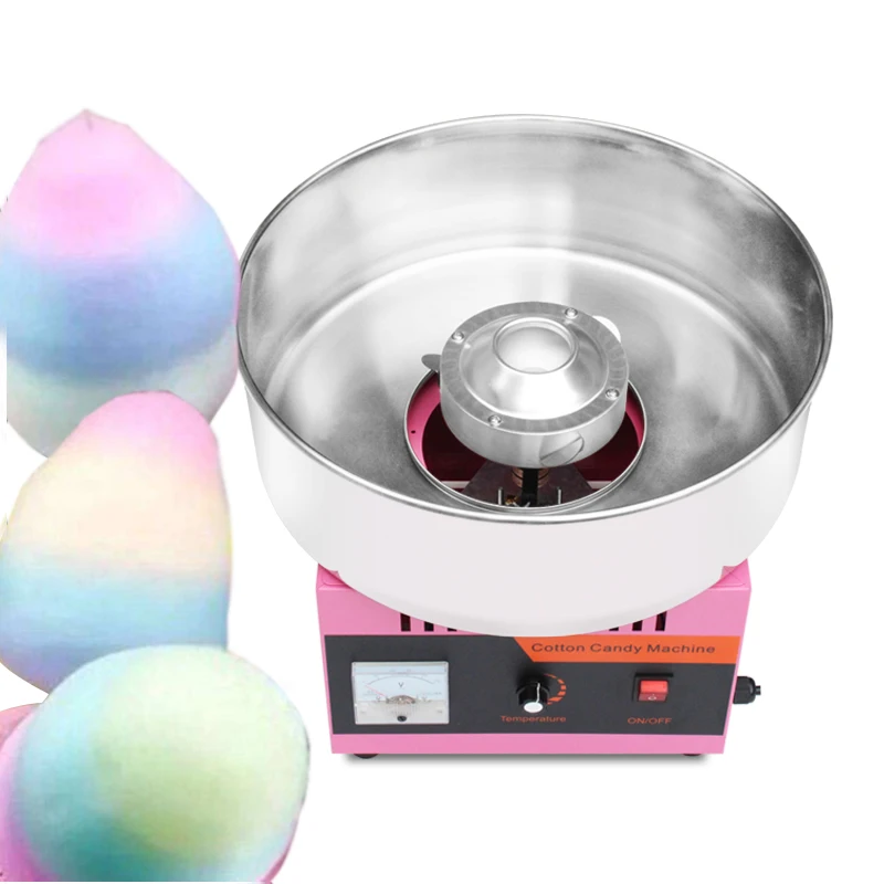 Commercial Sweet Cotton Candy Maker Electric Automatic Marshmallow  Fancy Candyfloss Sugar Floss Machine Candy Cotton Maker