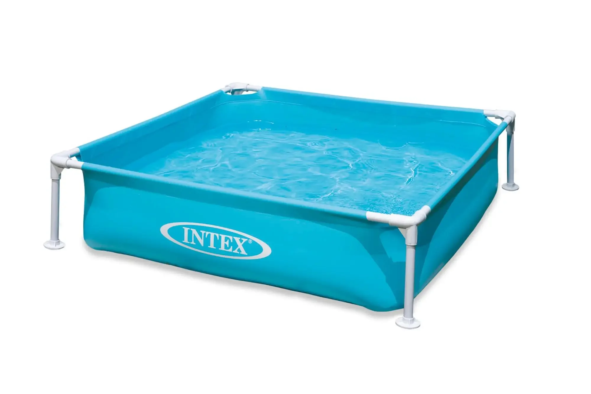 Z para INTEX 57173 Piscinas Desmontables tamaño Mini 122cmX122cmX30cm Piscina de marco cuadrado para niños mascotas