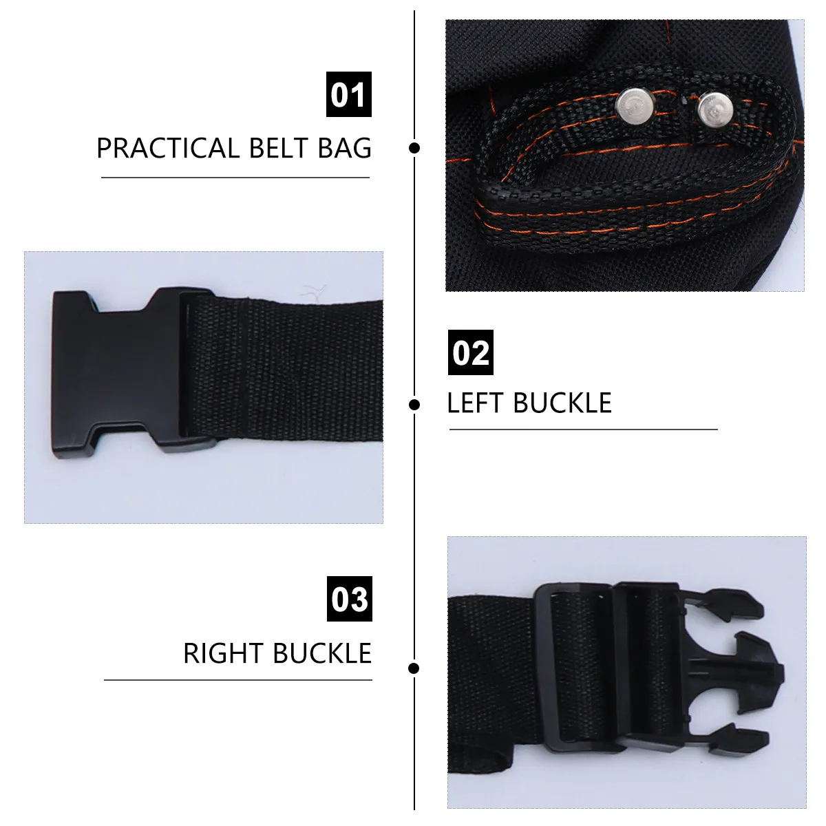 

Поясная сумка для инструментов электрика, регулируемая, многофункциональная, из ткани Оксфорд, для хранения инструментов