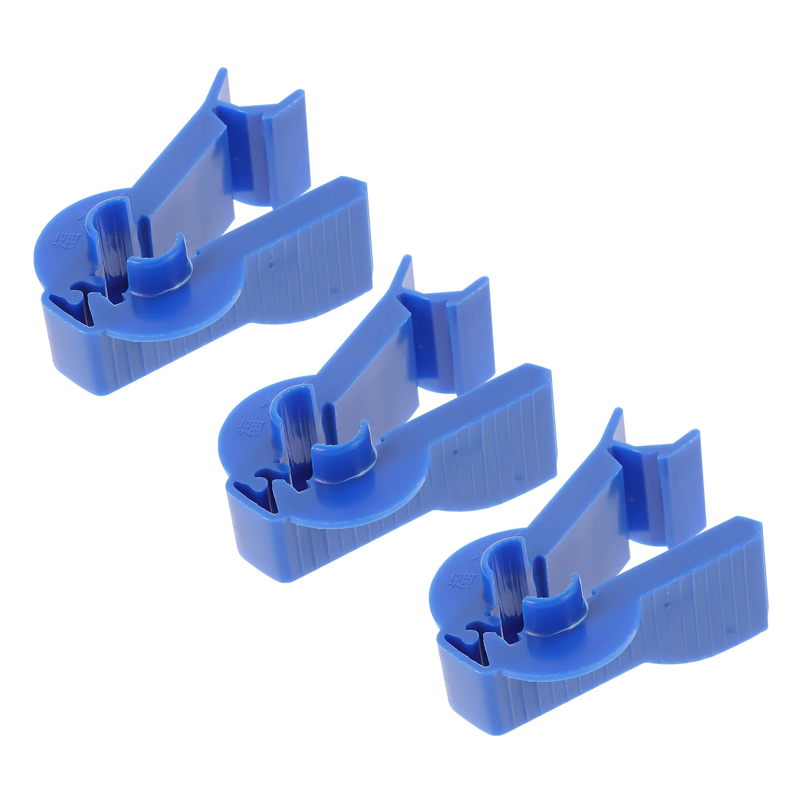 3 Pcs Permeable Pipe Clamp Clean Peritoneal Clips Plastic Medical Dialysis Supplies Abs Practical