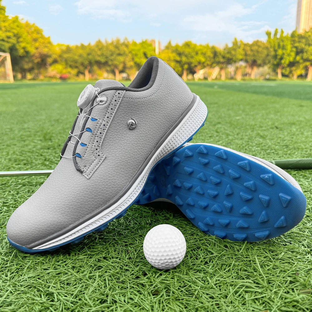 New Golf Shoes Men Professional Golfers Sneakers Breathable Male Lightweight for Golfing Footwear White Red Walking Boots