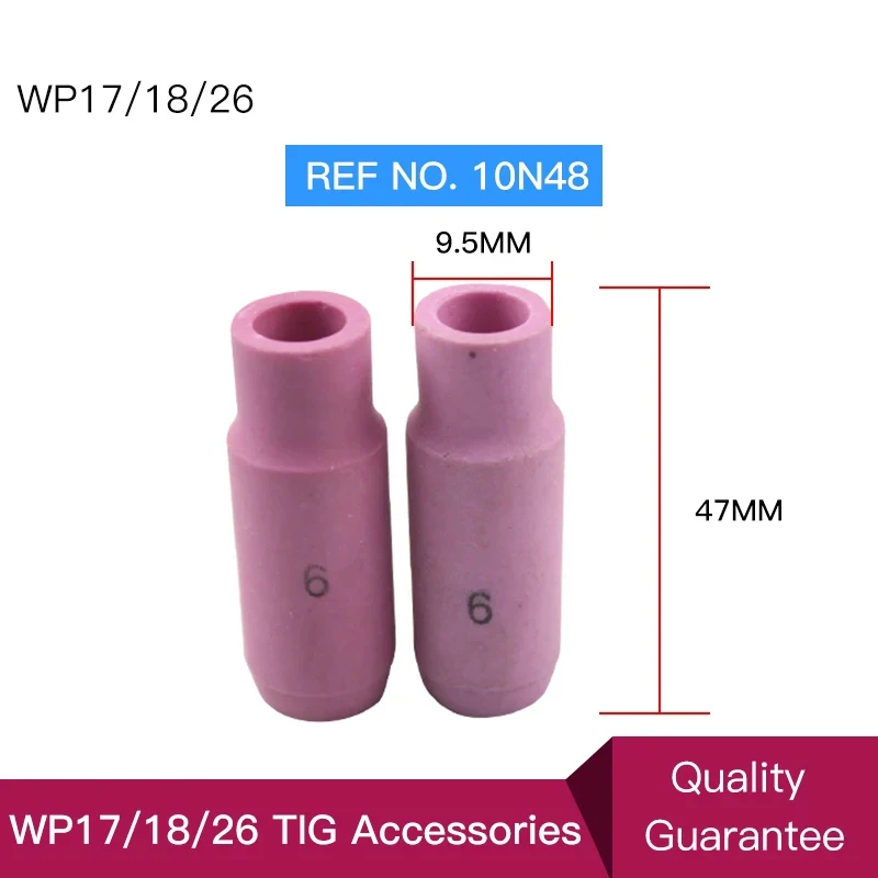 TIG Welding Machine Accessories/Consumables porcelain WP26 17 18 series Shield Cups Nozzles