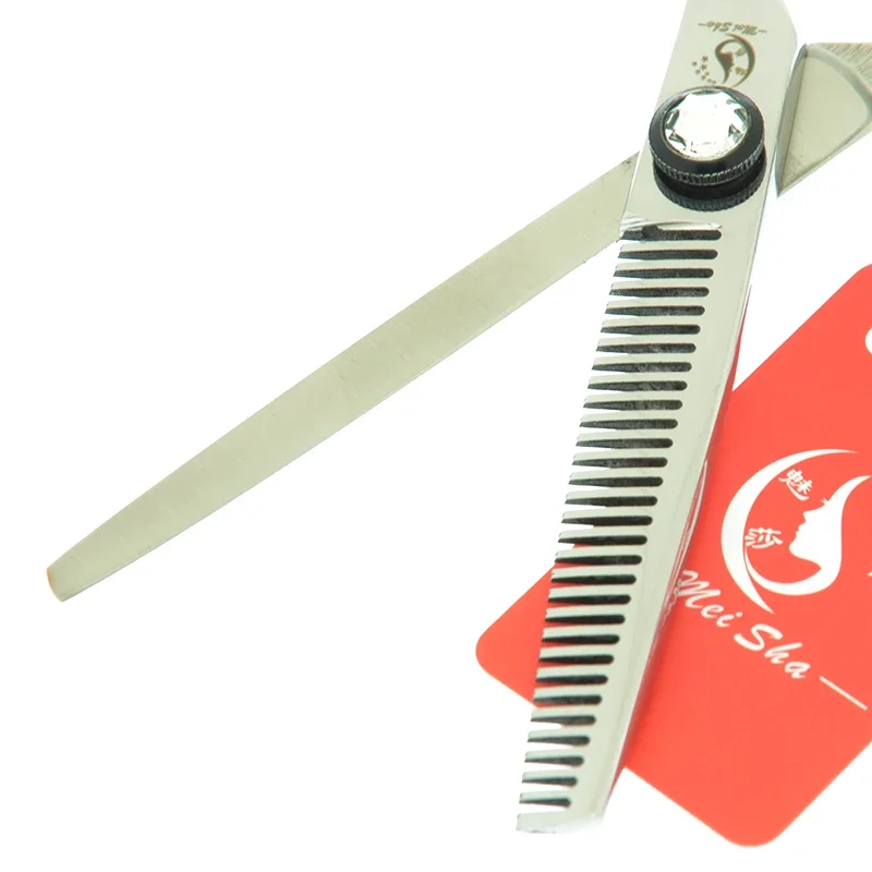 6 بوصة صالون مقص عر اليابان 440C الصلب الحلاق المهنية تصفيف الشعر مقصات القطع ترقق كليبرز الجمال أداة A0073A #4