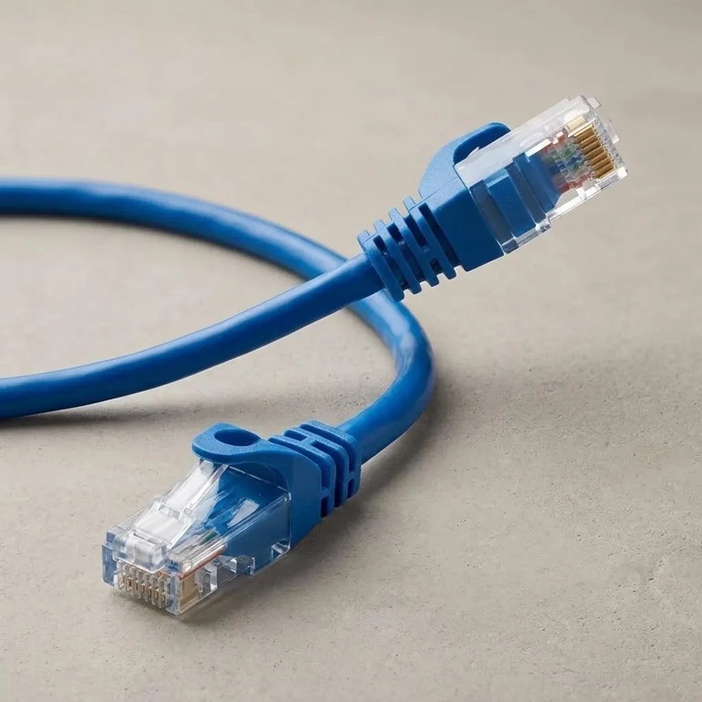 Cat5e UTP Ethernet Patch Cable, Snagless RJ45 LAN Cord, CM PVC Jacket Unshielded Network Cable
