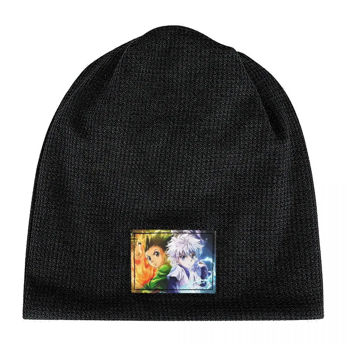 Anime Hunter X Hunter Skullies Beanies Hats Warm Autumn Winter Outdoor Cap Fleece-Lined Bonnet Caps for Men Women Adult