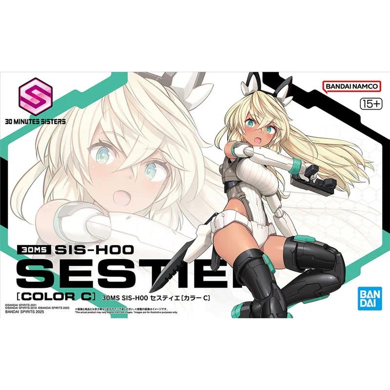 

Bandai Original 30MS SIS-H00 セスティエ[カラーC] Assembly Model Toys Collectible Model Ornaments Gifts For Children ﻿