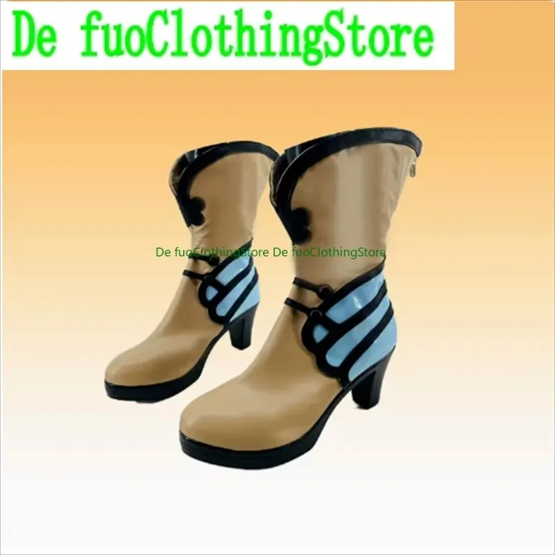 Defuofate grande esperança fada cosplay sapatos botas jogo anime jogo role-playing festa de halloween adereços sapatos botas