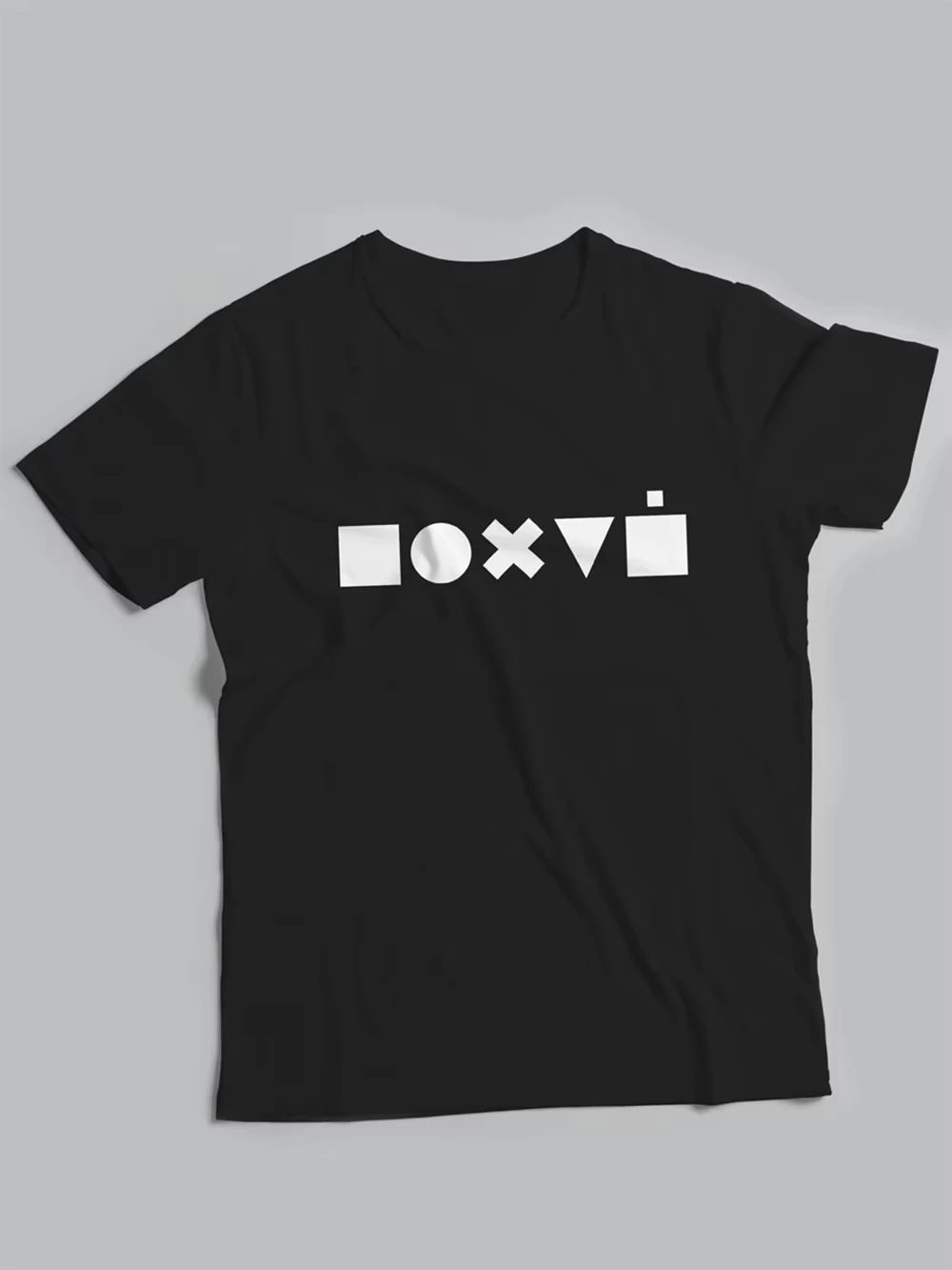 Men's T-Shirt With Print Indifference Summer Cotton Tee Drop Sleeve Classic Boutique Unisex Large Tee Pullover Tops Streetwear
