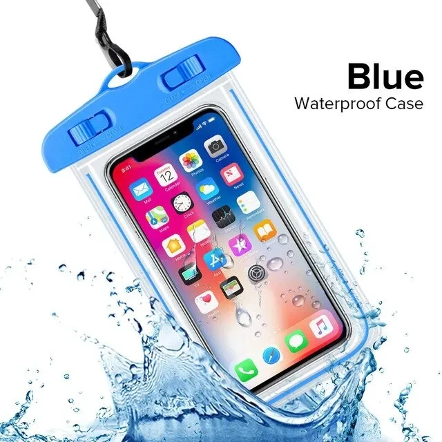 IP68 Universelle wasserdichte Handyhüllen Tasche für iPhone 16 15 14 13 12 11 Pro Max Samsung S23 S24 S25 Ultra Swim Cover Zubehör