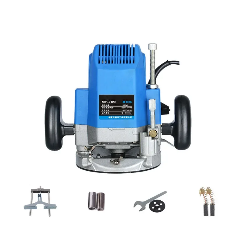 Multifunctional Wood Router Wood Milling Machine Woodworking Engraving Machine Electric Slotting Trimming Machine