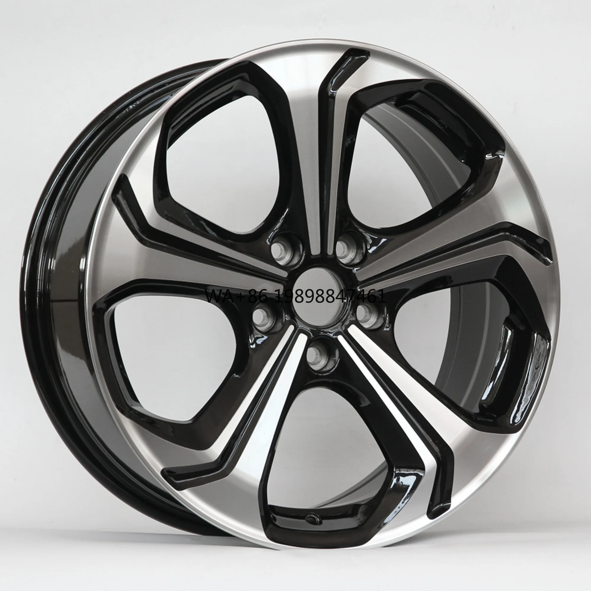 

Original 18 Inch Aluminium Alloy Wheel WHEELCRAFT Multi-Spoke Flow Formed Silver for Jade 2017 with 5-Year Warranty