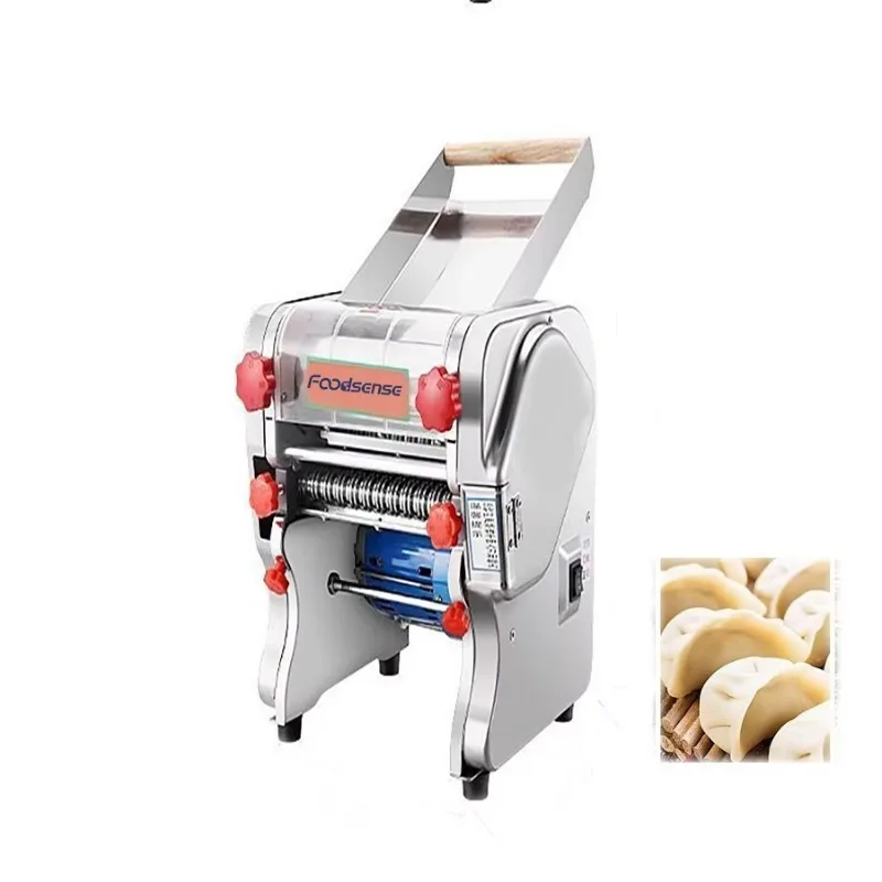 2025Stainless Steel Automatic Electric Noodle Making Pasta Maker Dough Roller Noodle Cutting Machine Dumpling  Noodle Cutter