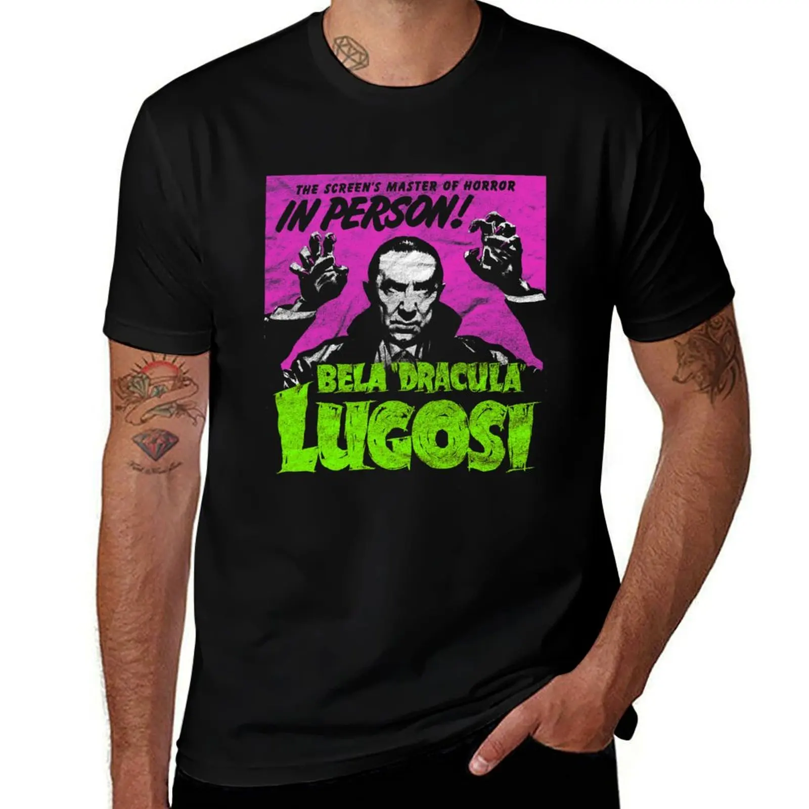 

Horror shirts man pack Lugosi of T-Shirt shirts cotton t Vampire Master for t designer Dracula T-Shirt Movie