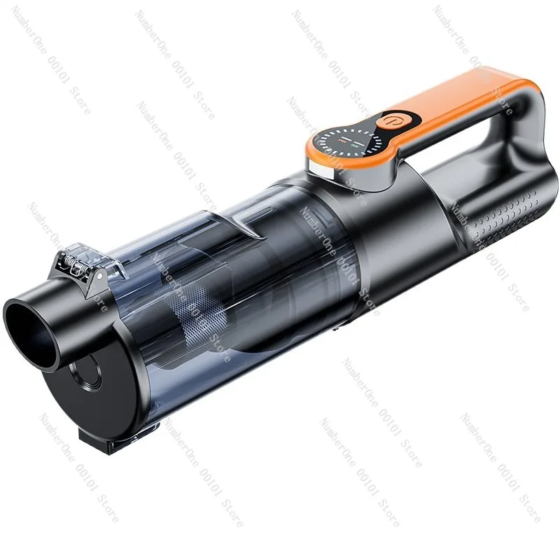 Portable Cordless Car Vacuum Cleaner Handheld Long Nozzle Rechargeable Wet Dry Dust Buster for Auto Home Dual Use Floor Pet Hair