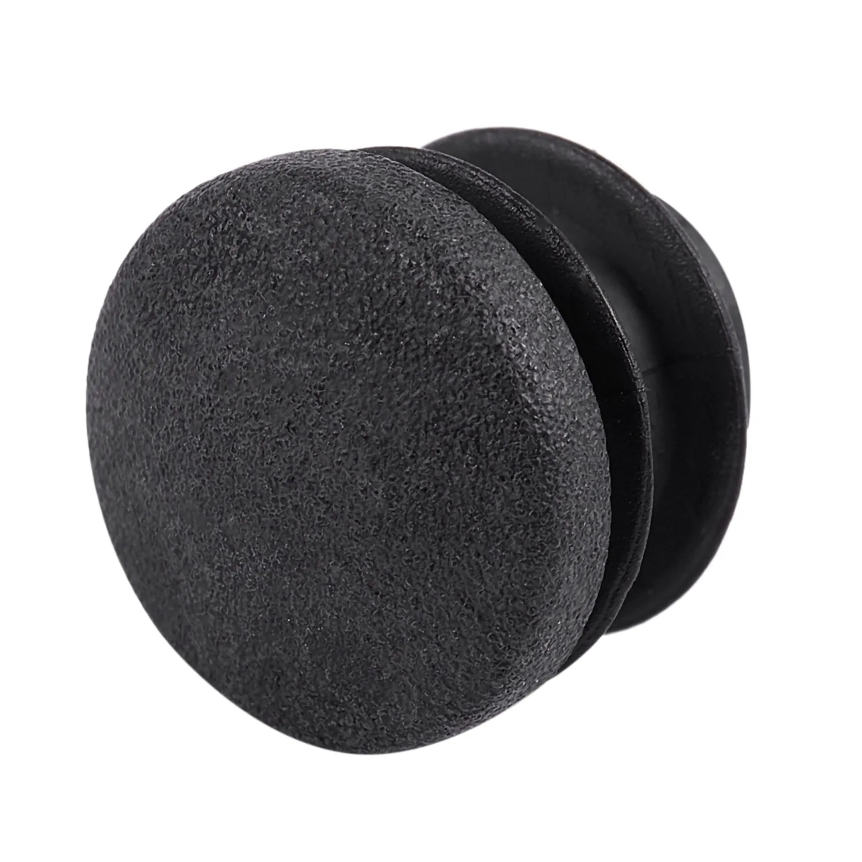 FBIL-30Pcs Black Plastic Blanking End Cap Round Tube Insert Pipe Bung 16Mm