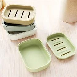 1 Pcs Double Layer Covered Fragrant Soap Box Toilet Drain Soap Box Creative Travel Portable Soap Holder Soap Rack Soap Box