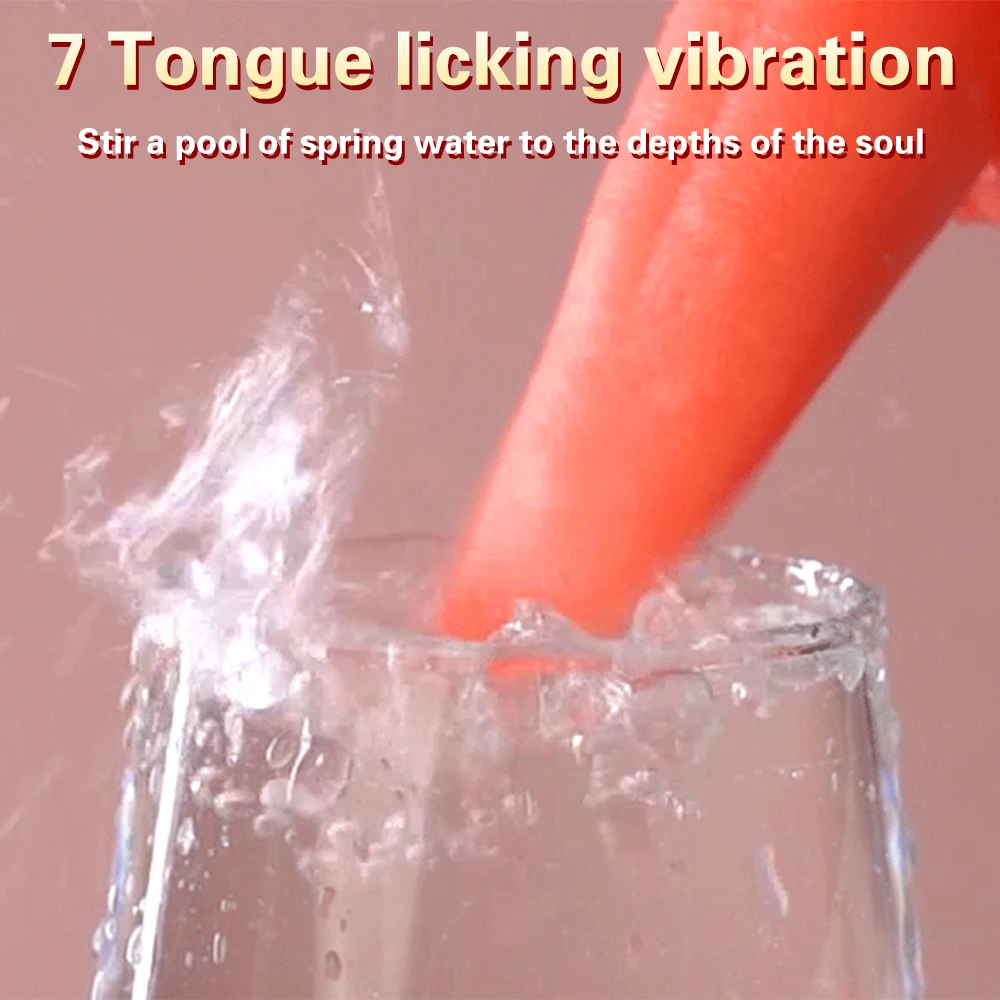 7-Frequency Tongue Licking Sex Toys For Massager Masturbation Tools Women Nipple Vagina Penetration Vibrator Adult Supplies Toys