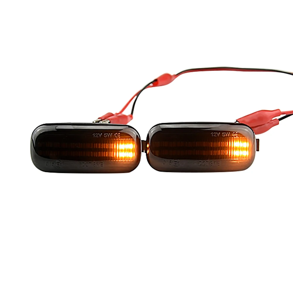 متتابعة وامض LED بدوره إشارة الجانب ماركر ضوء ديناميكي الضوء الداخلي لأودي A3 S3 8P A4 S4 RS4 B6 B7 A6 S6 RS6 C5 C7