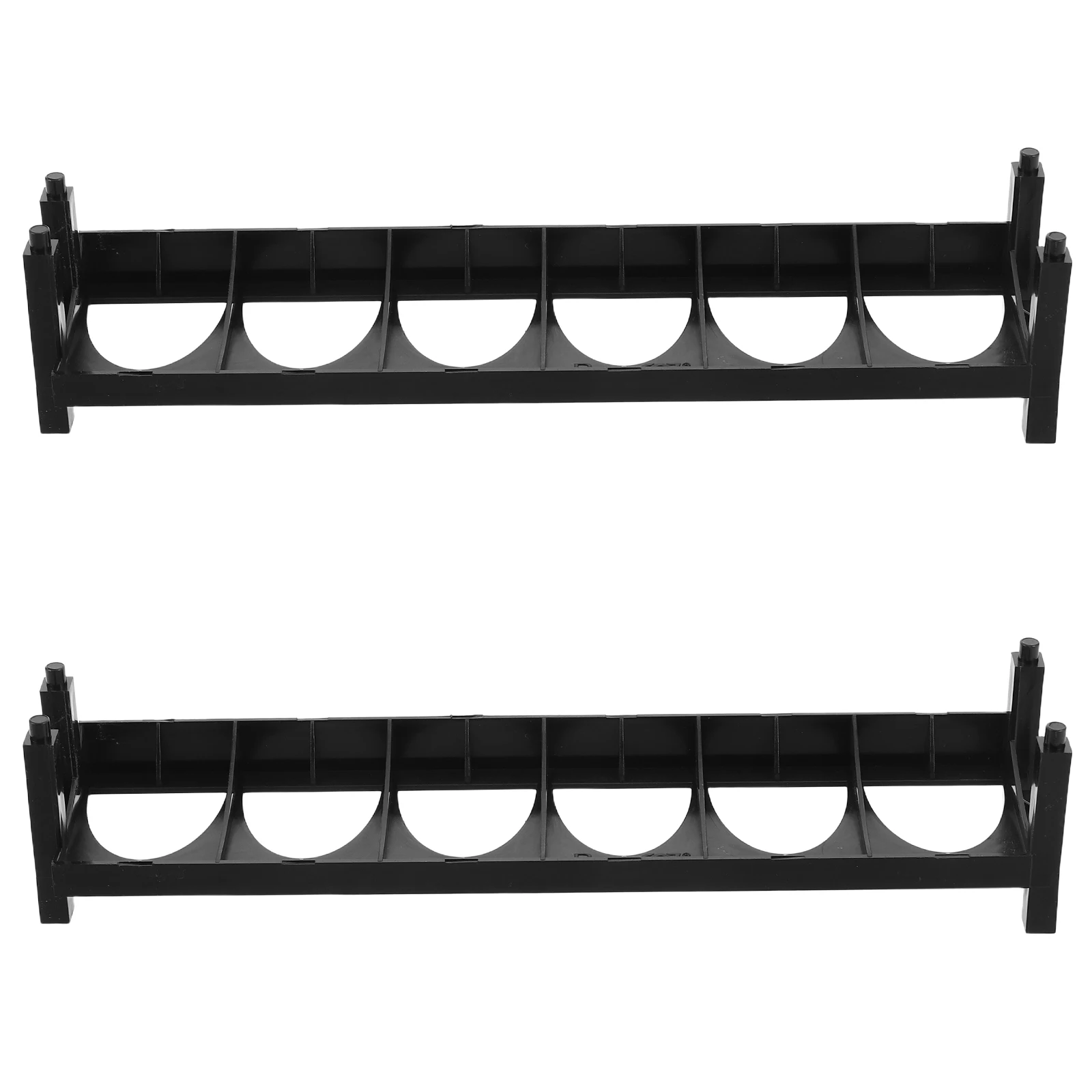 

2pcs Paint Storage Rack Water-based Craft Organizer for Hobby Model Brush Large Capacity Spray Bottle Shelf Supplies