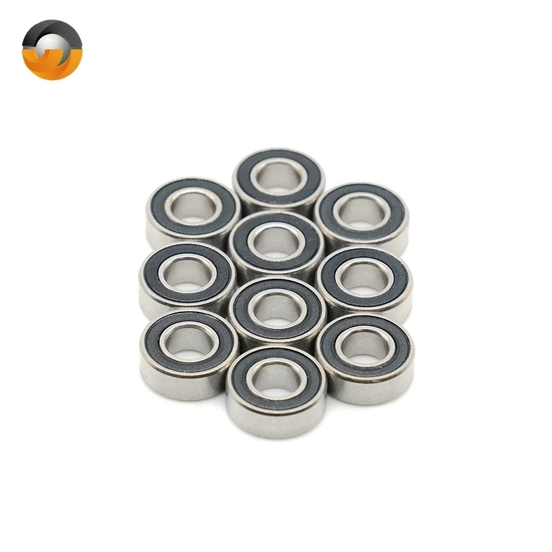 4Pcs MR116RS 6X11X4 mm Miniature Bearing ABEC-7 MR116 2RS Shaft Ball Bearing Parts For Hobby RC Car Truck