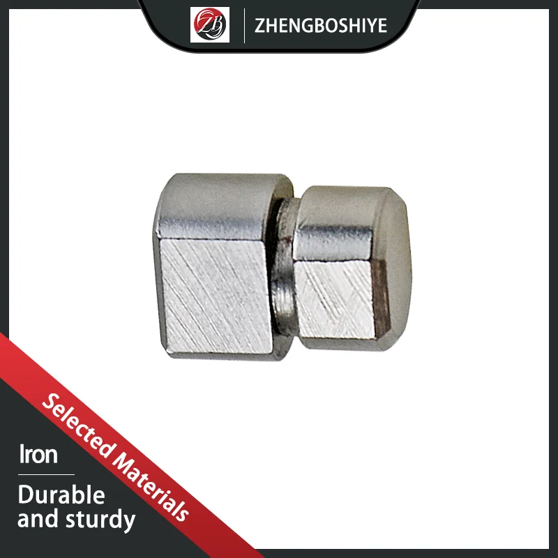 Small Arbitrary Stop Torque Shaft Damping Hinge Iron Nickel Plated Equipment Box Industrial Activity Sturdy