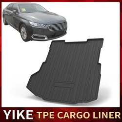 For Ford Taurus 7th 2015-2022 Car Cargo Liner All-Weather TPE Non-slip Trunk Mats Waterproof Boot Tray Trunk Carpet Accessories
