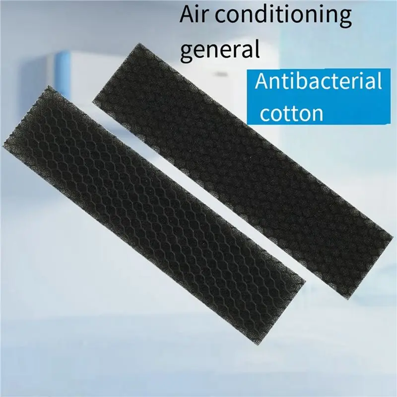 DT39 30X Air Conditioning Filter for Midea, Gree, for Haier, to Prevent Formaldehyde, Black Sponge, Replacement