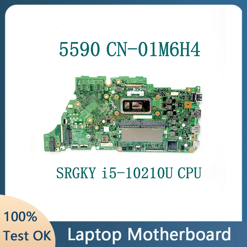 

Mainboard 1M6H4 01M6H4 CN-01M6H4 SRGKY i5-10210U CPU For Dell Inspiron 5590 / Vostro 5590 Laptop Motherboard 100% Full Tested OK