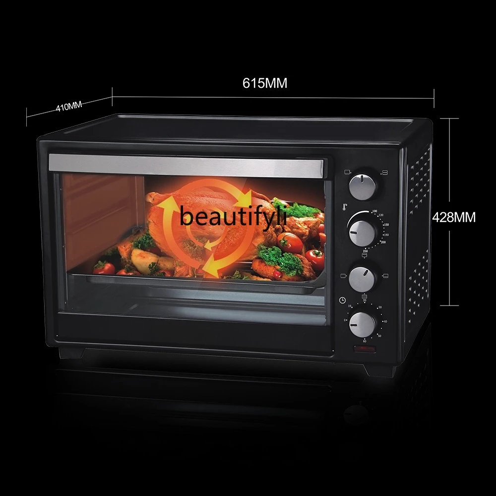 Horno eléctrico, horno pequeño, horno multifunción, horneado completamente automático