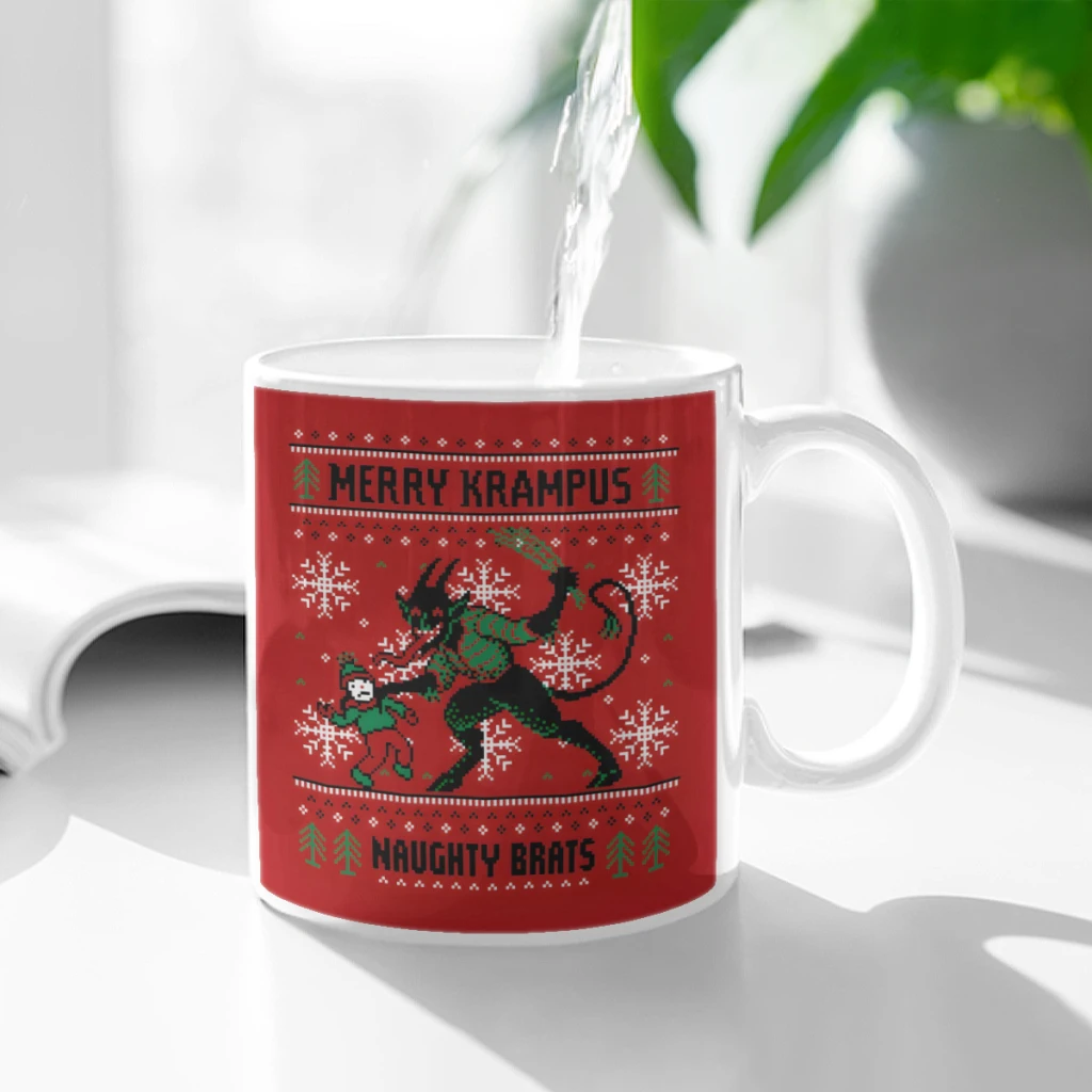

Naughty Brats Ceramic Cup Coffee Oatmeal Breakfast Cup Creative Personality Mug