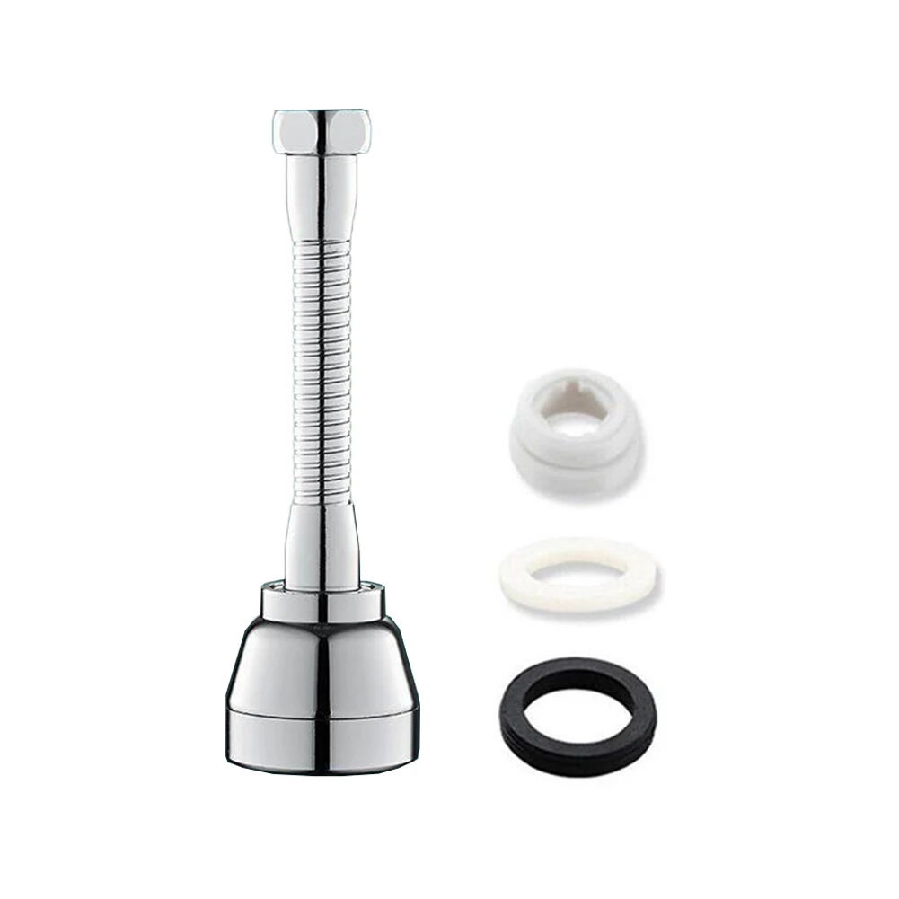 Compatible Kitchen Faucet Accessory Kitchen Faucet Aerator Rotating Faucet Sprayer Splash-proof Faucet Extender