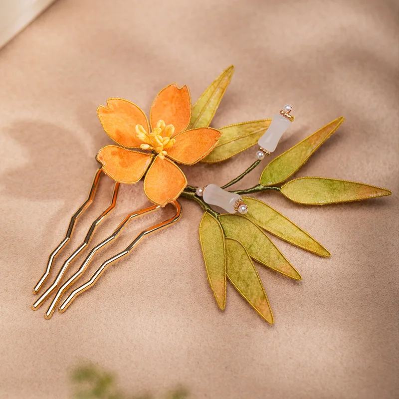 

Древний стиль, заколки для волос с цветком, заколки для волос для женщин и девочек, роскошные палочки ручной работы для волос, свадебная вечеринка, украшения для волос, аксессуар