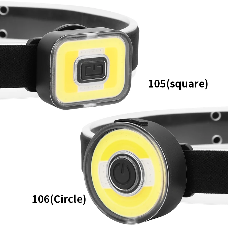

Outdoor floodlights, small headlamps, square and round shapes, red and blue light warning lights, Type-C USB charging port