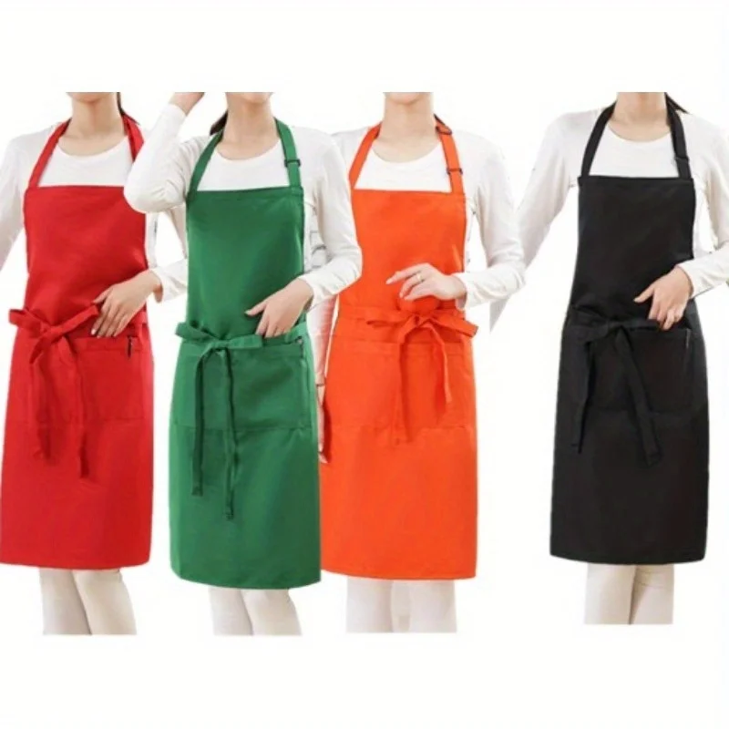 

1 Pcs Kitchen Cooking Waiter Small Tavern Chef Restaurant Waterproof Barbecue Apron