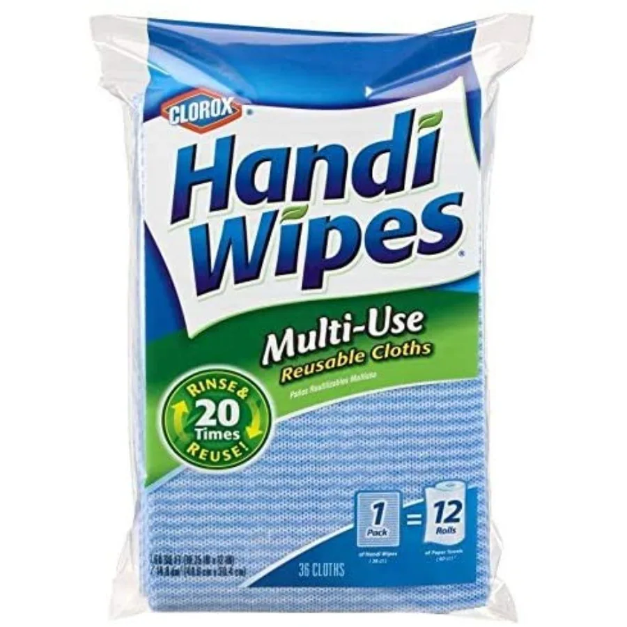 

Clorox Handi Wipes Multi Use Reusable Cloths - 36 Count Pack of One