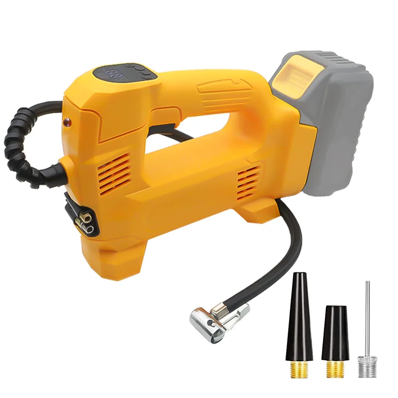 Luchtpomp Fietsbanden Ballen Draagbare Draadloze Oplaadbare Autoband Inflator Luchtcompressor Voor Dewalt 18V 20V Lithium Batterij