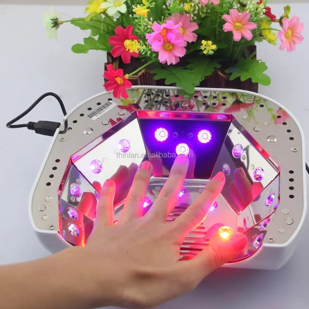 プロのネイルドライヤー,36 W,48 W,3 in 1,LEDライト,UVジェル,最高品質,ネイルアート用