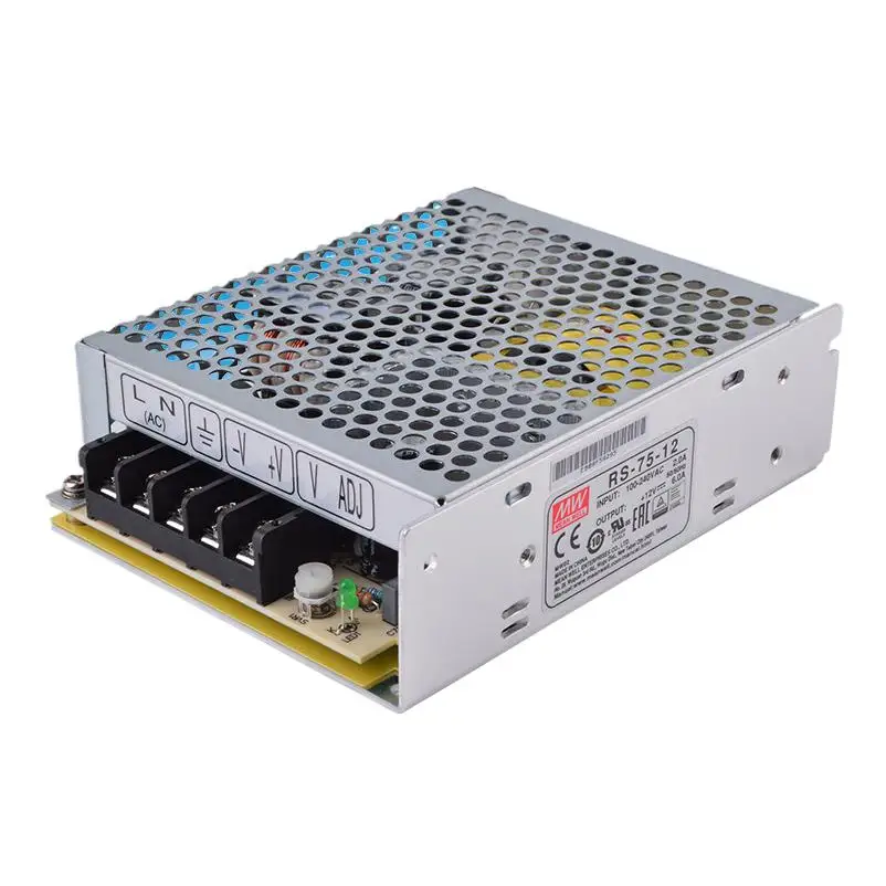 

MEAN WELL Серия RS-75 RS-75-3,3 RS-75-5 RS-75-12 RS-75 RS-75-24 RS-75-48 Регулируемый трансформатор NES